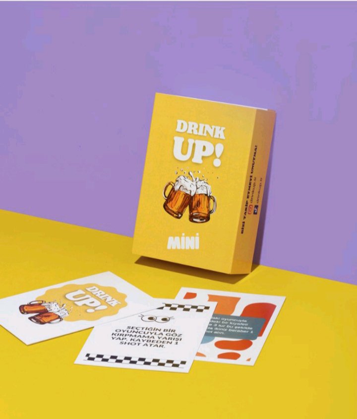 DRINK UP MİNİ KART OYUNU